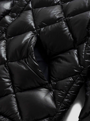 HAVEN / NANGA Skyline Shirt Jacket - Nylon Ripstop / Goose Down Black, Down Jackets