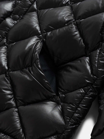 HAVEN / NANGA Skyline Shirt Jacket - Nylon Ripstop / Goose Down Black, Down Jackets