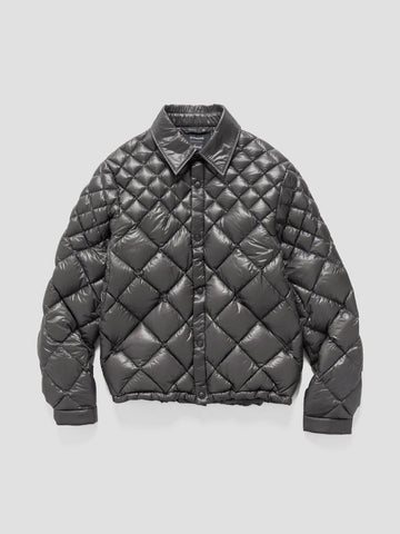 HAVEN / NANGA Skyline Shirt Jacket - Nylon Ripstop / Goose Down Grey, Down Jackets
