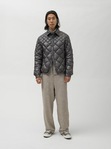 HAVEN / NANGA Skyline Shirt Jacket - Nylon Ripstop / Goose Down Grey, Down Jackets