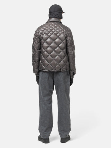 HAVEN / NANGA Skyline Shirt Jacket - Nylon Ripstop / Goose Down Grey, Down Jackets