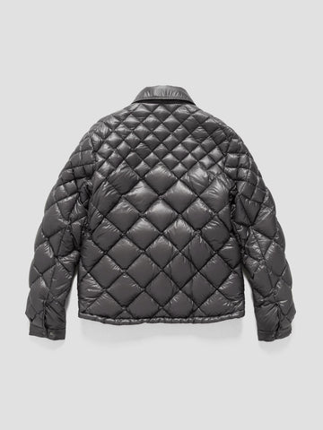 HAVEN / NANGA Skyline Shirt Jacket - Nylon Ripstop / Goose Down Grey, Down Jackets