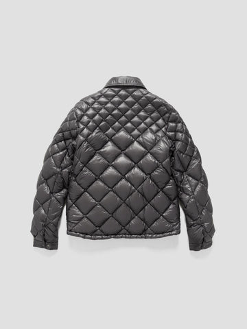 HAVEN / NANGA Skyline Shirt Jacket - Nylon Ripstop / Goose Down Grey, Down Jackets