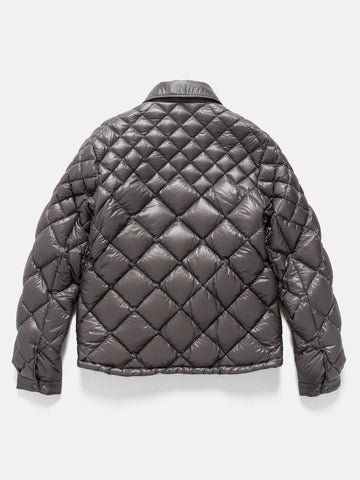 HAVEN / NANGA Skyline Shirt Jacket - Nylon Ripstop / Goose Down Grey, Down Jackets