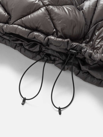 HAVEN / NANGA Skyline Shirt Jacket - Nylon Ripstop / Goose Down Grey, Down Jackets