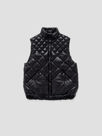 HAVEN / NANGA Skyline Vest - Nylon Ripstop / Goose Down Black, Vests