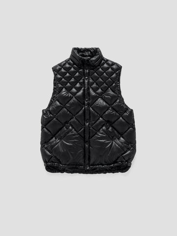 HAVEN / NANGA Skyline Vest - Nylon Ripstop / Goose Down Black, Vests