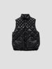 HAVEN / NANGA Skyline Vest - Nylon Ripstop / Goose Down Black, Vests