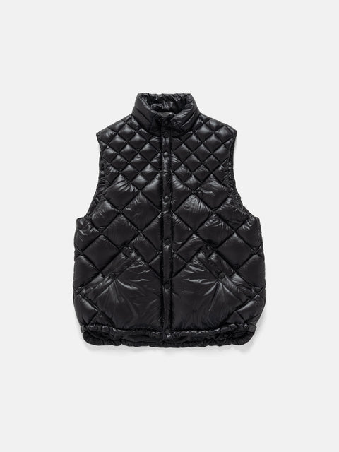 HAVEN / NANGA Skyline Vest - Nylon Ripstop / Goose Down Black, Vests