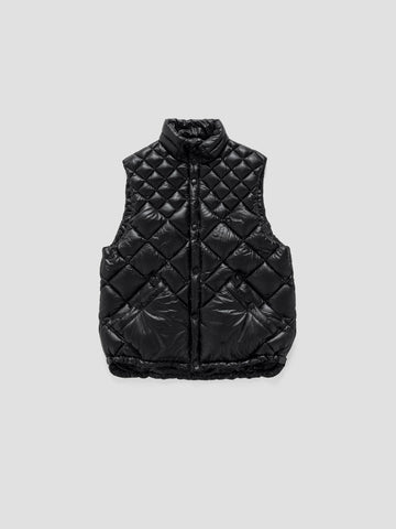 HAVEN / NANGA Skyline Vest - Nylon Ripstop / Goose Down Black, Vests