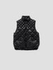 HAVEN / NANGA Skyline Vest - Nylon Ripstop / Goose Down Black, Vests