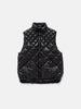 HAVEN / NANGA Skyline Vest - Nylon Ripstop / Goose Down Black, Vests