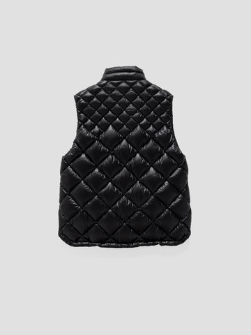 HAVEN / NANGA Skyline Vest - Nylon Ripstop / Goose Down Black, Vests
