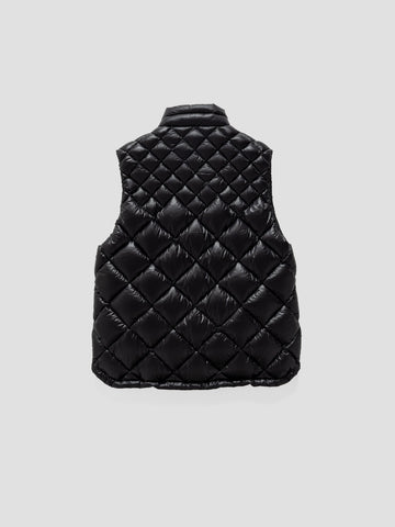 HAVEN / NANGA Skyline Vest - Nylon Ripstop / Goose Down Black, Vests
