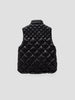HAVEN / NANGA Skyline Vest - Nylon Ripstop / Goose Down Black, Vests