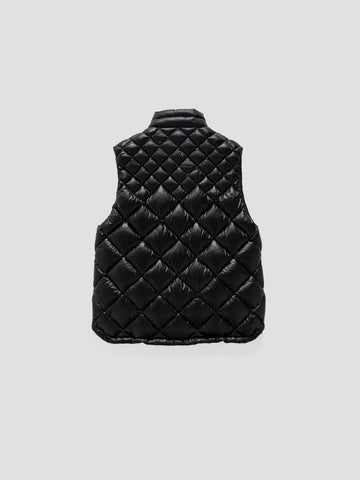 HAVEN / NANGA Skyline Vest - Nylon Ripstop / Goose Down Black, Vests