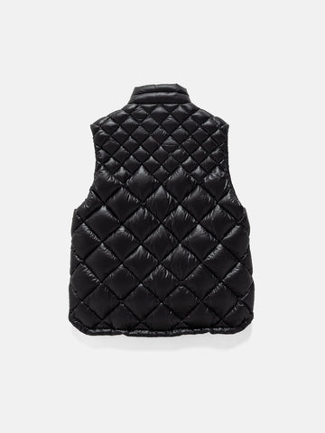 HAVEN / NANGA Skyline Vest - Nylon Ripstop / Goose Down Black, Vests