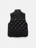 HAVEN / NANGA Skyline Vest - Nylon Ripstop / Goose Down Black, Vests
