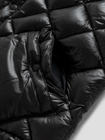 HAVEN / NANGA Skyline Vest - Nylon Ripstop / Goose Down Black, Vests