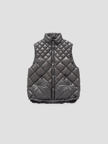HAVEN / NANGA Skyline Vest - Nylon Ripstop / Goose Down Grey, Vests