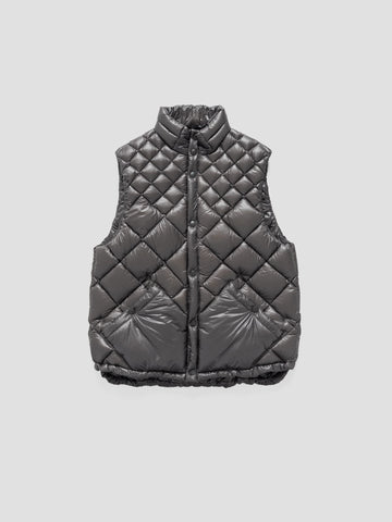 HAVEN / NANGA Skyline Vest - Nylon Ripstop / Goose Down Grey, Vests