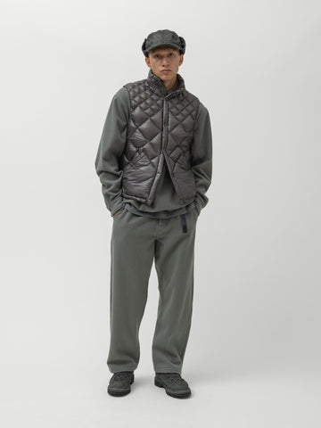 HAVEN / NANGA Skyline Vest - Nylon Ripstop / Goose Down Grey, Vests