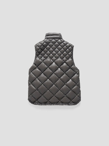 HAVEN / NANGA Skyline Vest - Nylon Ripstop / Goose Down Grey, Vests