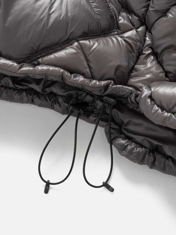 HAVEN / NANGA Skyline Vest - Nylon Ripstop / Goose Down Grey, Vests