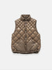 HAVEN / NANGA Skyline Vest - Nylon Ripstop / Goose Down Mocha, Vests