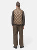 HAVEN / NANGA Skyline Vest - Nylon Ripstop / Goose Down Mocha, Vests