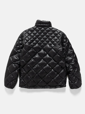 HAVEN / NANGA Skyline Zip Jacket - Nylon Ripstop / Goose Down Black, Down Jackets