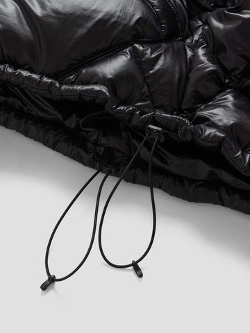 HAVEN / NANGA Skyline Zip Jacket - Nylon Ripstop / Goose Down Black, Down Jackets