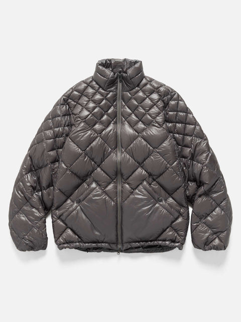 HAVEN / NANGA Skyline Zip Jacket - Nylon Ripstop / Goose Down Grey, Down Jackets
