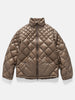 HAVEN / NANGA Skyline Zip Jacket - Nylon Ripstop / Goose Down Mocha, Down Jackets