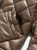 HAVEN / NANGA Skyline Zip Jacket - Nylon Ripstop / Goose Down Mocha, Down Jackets