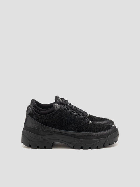 HAVEN / TARVAS Easy Hiker Hairy Suede Black, Shoes