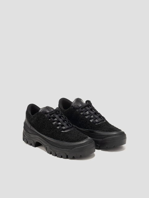 HAVEN / TARVAS Easy Hiker Hairy Suede Black, Shoes