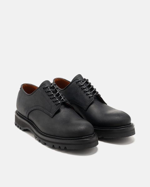 HAVEN / Viberg Officer Derby - Waxy Commander Black, Shoes