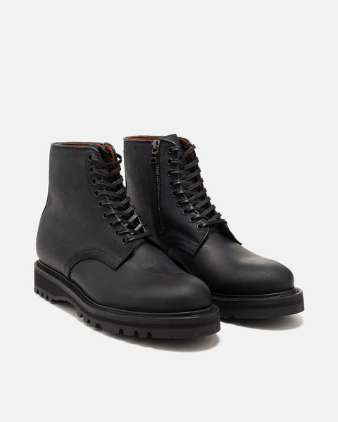 HAVEN / Viberg Service Boot - Waxy Commander Black, Boots