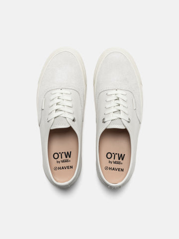HAVEN x Vans OTW Authentic 44 Vibram White three top view