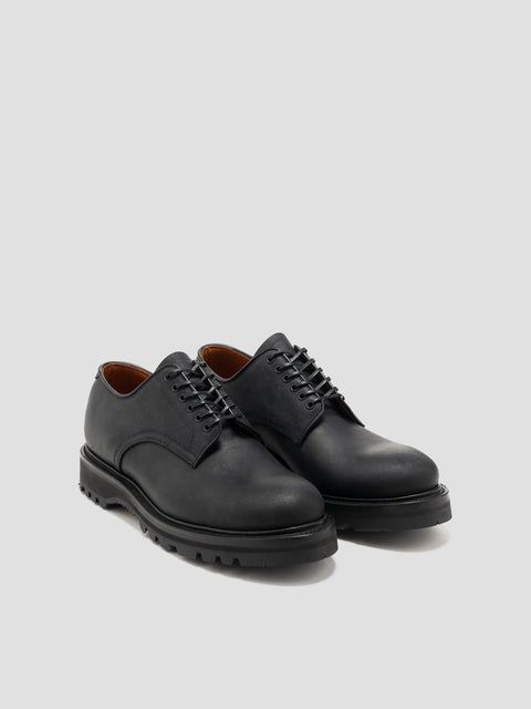 HAVEN / Viberg Officer Derby - Waxy Commander Black, Shoes