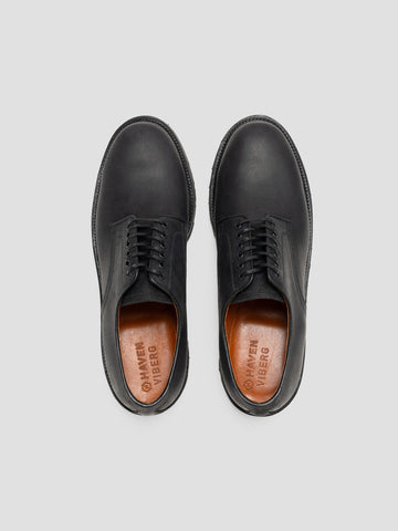 HAVEN / Viberg Officer Derby - Waxy Commander Black, Shoes