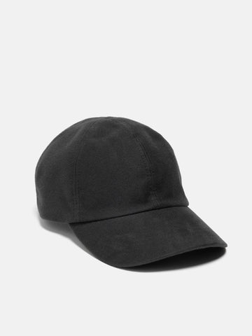 HAVEN Field Cap - Organic Cotton Moleskin Charcoal, Caps