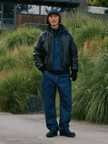 HAVEN Turbine Jacket - Leather / GORE-TEX WINDSTOPPER® / PrimaLoft® Black, Leather Jackets