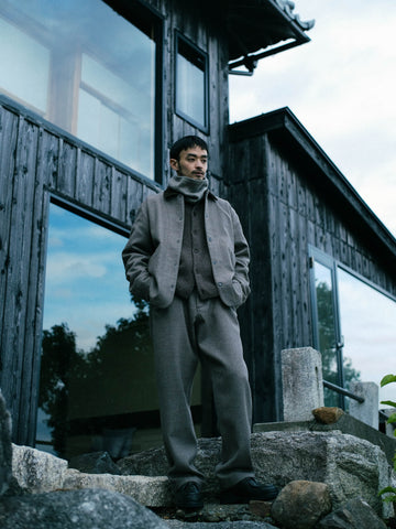 HAVEN Graft Coat - Loro Piana Zelander® Merino Wool Taupe, Coats