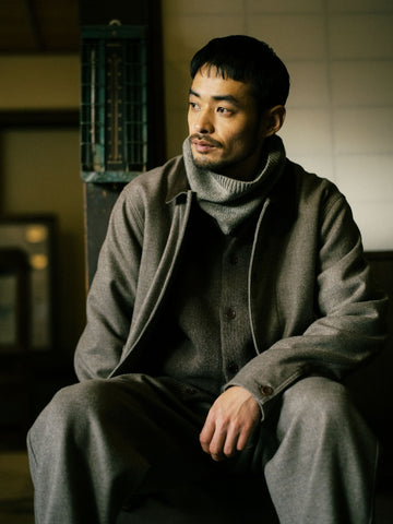 HAVEN Graft Coat - Loro Piana Zelander® Merino Wool Taupe, Coats