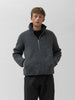 HAVEN Alpine 1/2 Zip Pullover - Melange Wool Charcoal, Fleece