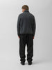 HAVEN Alpine 1/2 Zip Pullover - Melange Wool Charcoal, Fleece