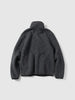 HAVEN Alpine 1/2 Zip Pullover - Melange Wool Charcoal, Fleece