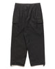 ATON Natural Dyed Weather Easy Cargo Pants Black, Bottoms
